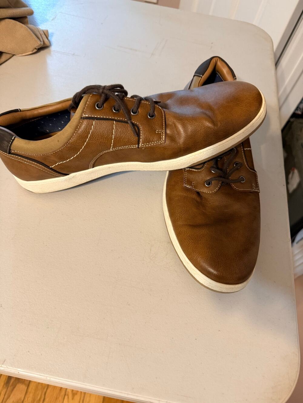 Rye By Hawker Eye Men's Tan Larelissi Contrast Sneakers, 13
